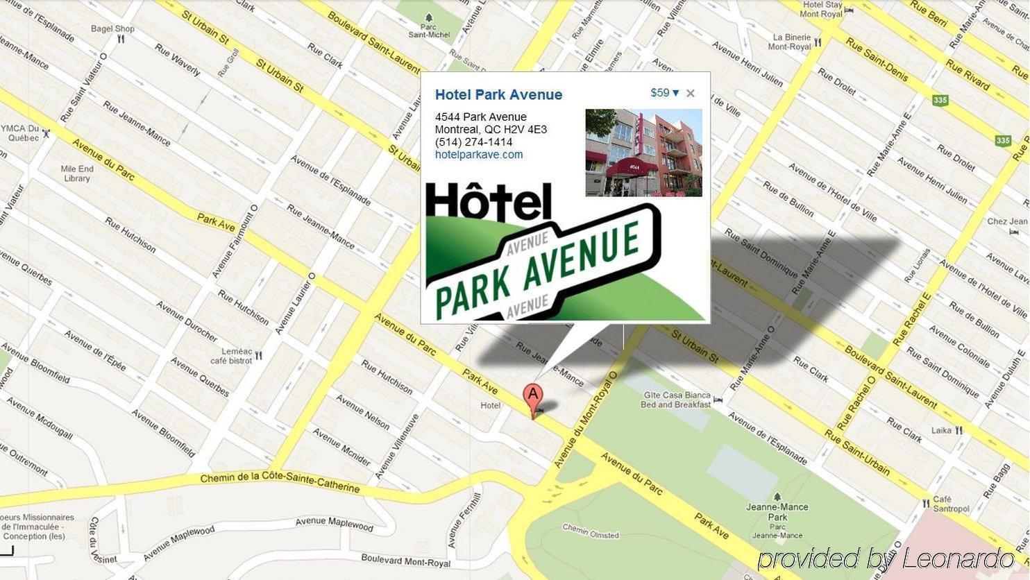 Hotel Park Avenue Montréal Exteriör bild